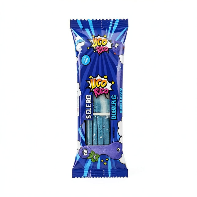 Lico Rico Blueraspberry Sour Stick (80g) 12pcs