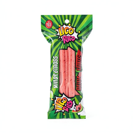 Lico Rico Watermelon Sour Stick (80g) 12pcs
