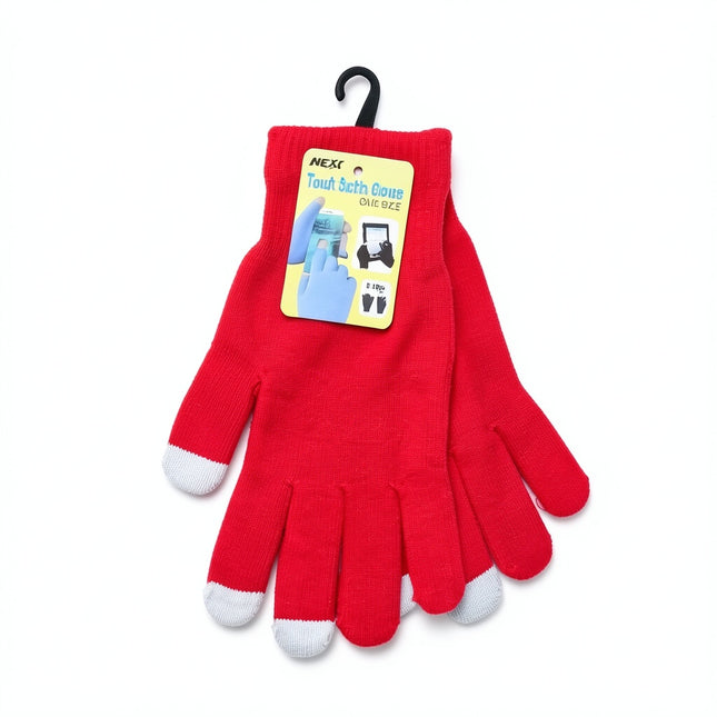 Next Touch Screen Gloves Mix (1 Size) 12ct