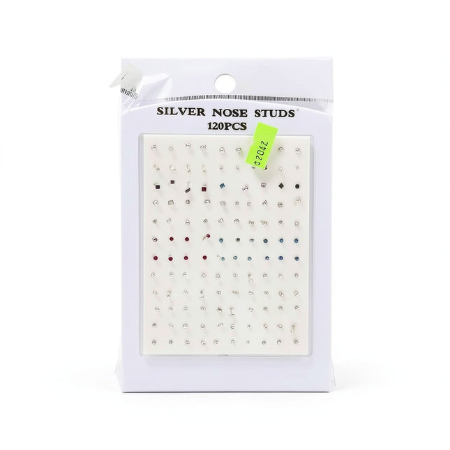 Nose studs surgical steel 120ct
