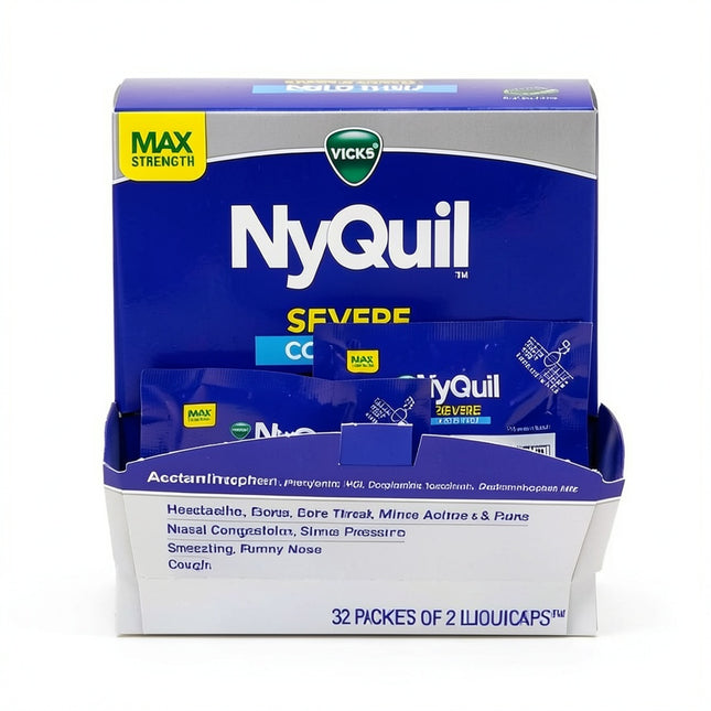 Nyquil Cold&Flu 2/32pack 1Box