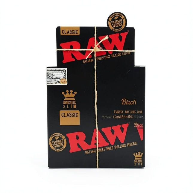 Raw King Slim Black 50ct