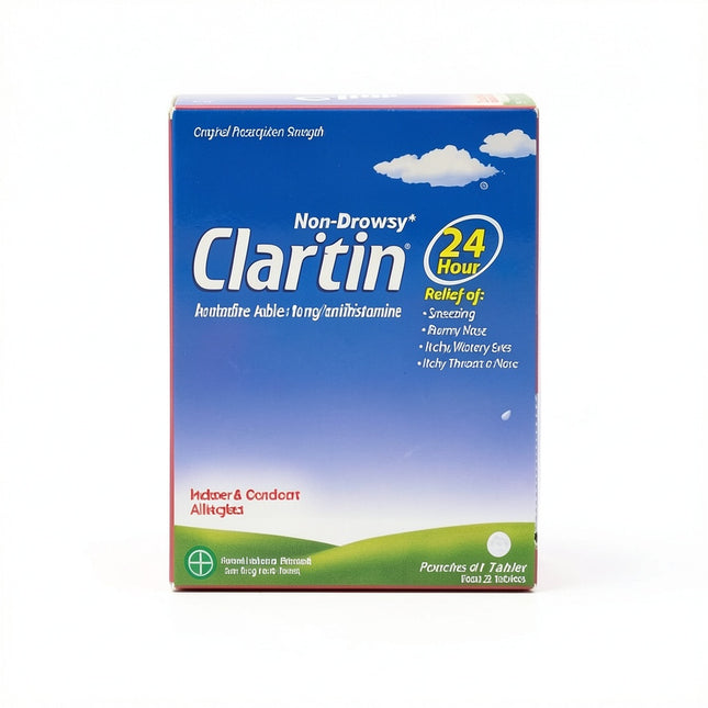 Claritin 24-Hour Non-Drowsy Allergy Relief Tablets
