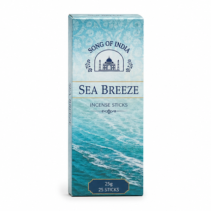 Song of India Sea Breeze Incense Sticks | 25g, 25 Sticks