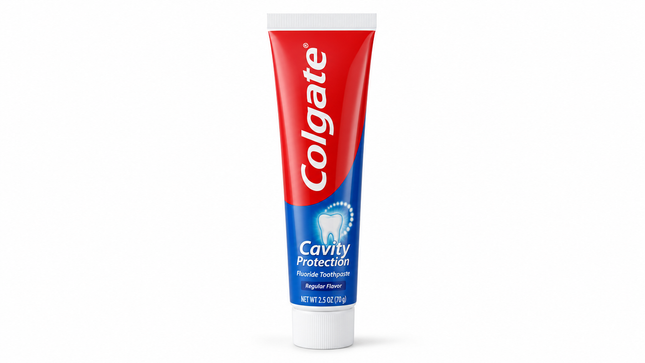 Colgate Cavity Protection Fluoride Toothpaste – Regular Flavor, 2.5 oz. | 1-Count