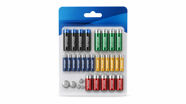 Battery MIX 400mAh 24ct