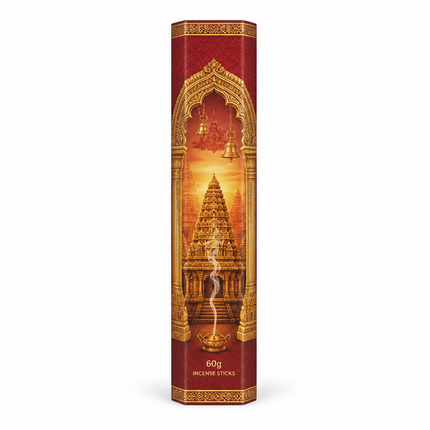 Indian Tample Incense 60g 18ct Display