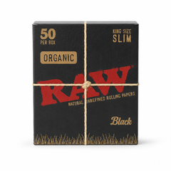 Raw King Slim Black Oraganic 50ct