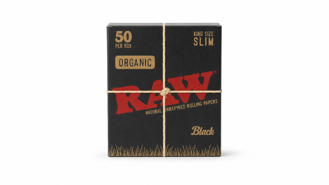 Raw King Slim Black Oraganic 50ct