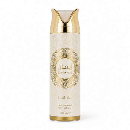 Lattafa Emaan Air Freshener Spray 300ml | Arabian Home Fragrance Wholesale