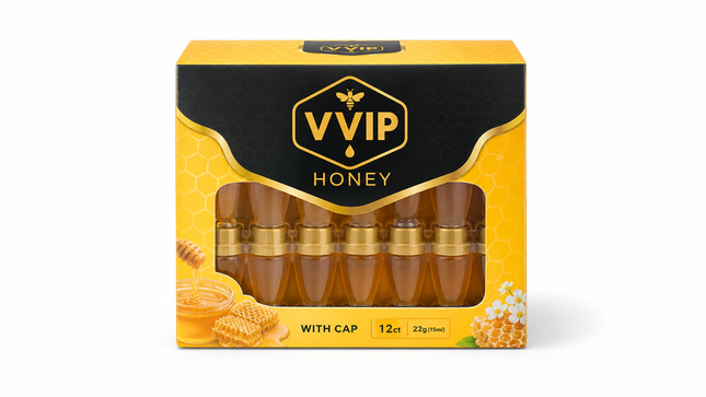 VVIP Honey With Cap 12ct 22g (15ml)
