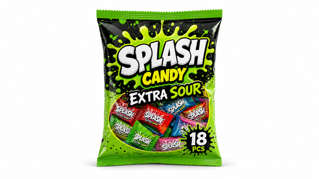 Splash Candy Extra Sour 18pcs