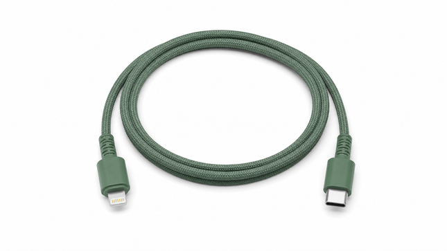 Cable I Phone Green Conxn 3ft 1ct