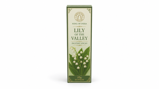 Song of India Lily of the Valley Incense Sticks | 25g, 25 Sticks