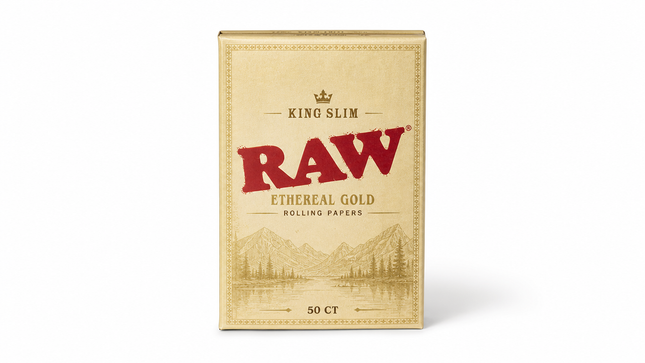 Raw King Slim Ethereal Gold 50ct