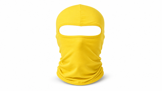 Ninja Face Mask 12ct Yellow