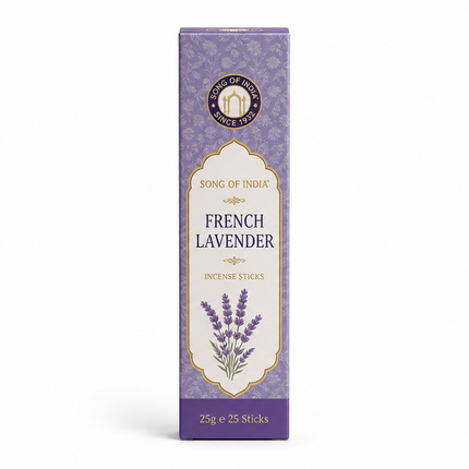 Song of India French Lavender Incense Sticks | 25g, 25 Sticks