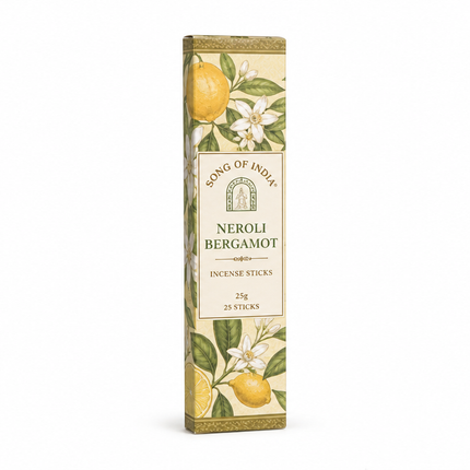 Song of India Neroli Bergamot Incense Sticks | 25g, 25 Sticks
