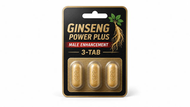 Ginseng Power Plus Male Enhancement 3-Tab