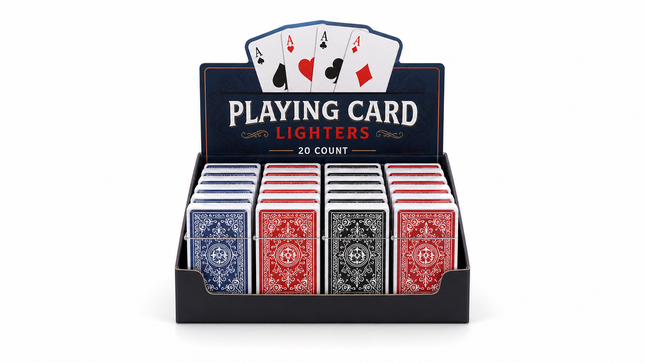 Playing Card Lighter 20ct