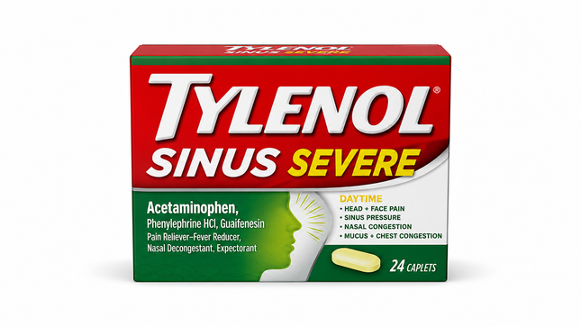 Tylenol Sinus Severe Box 20ct