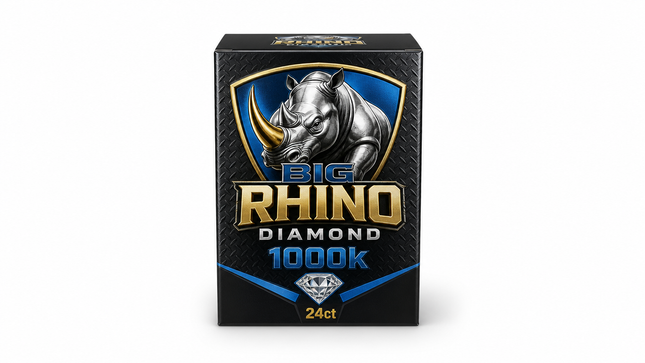 Big Rhino Diamond 1000k 24ct