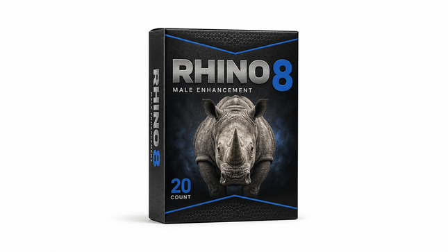 Rhino 8 Male Enhancement – 20ct Box