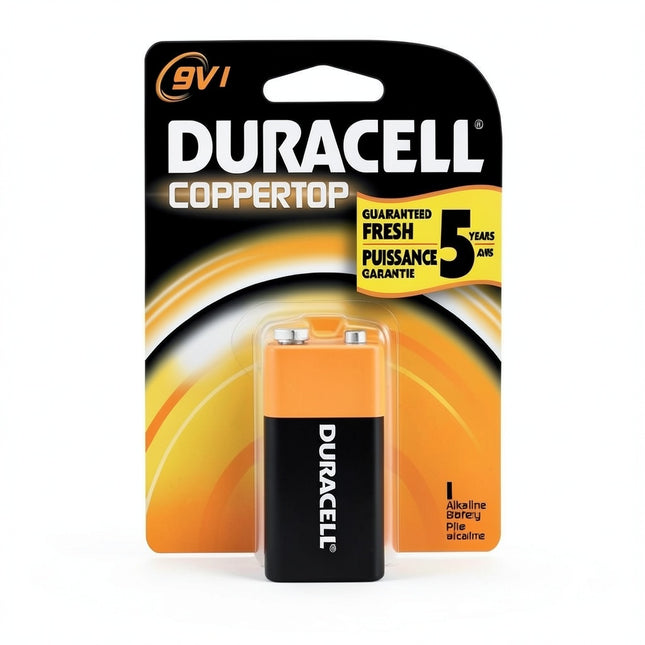 Duracell CopperTop 9V Battery