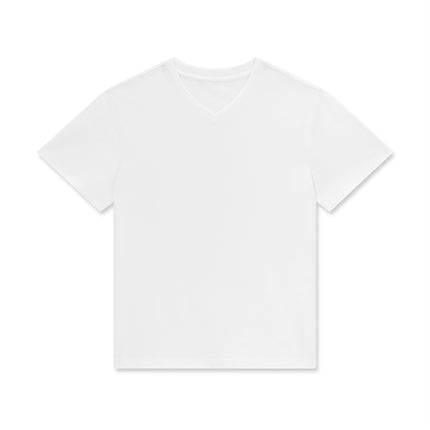 T Shirt V Neck Short Sleeve White | Item no.: 552