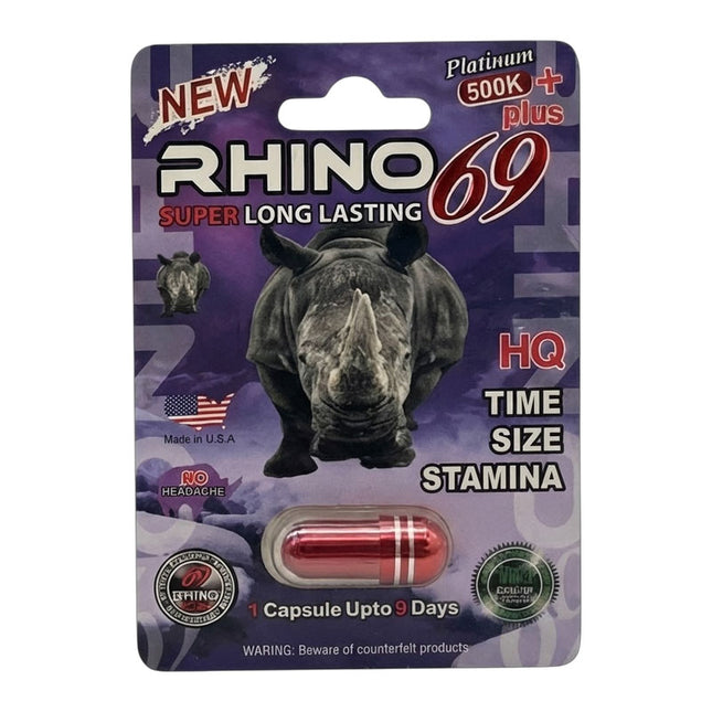 Rhino 69 Single Pill 7500K 24ct