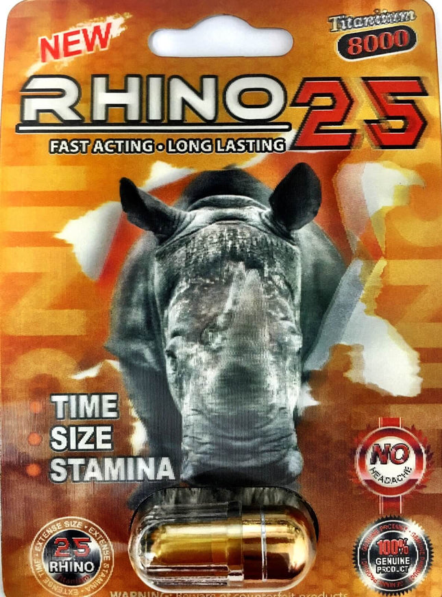 Rhino 25 titanium 24ct