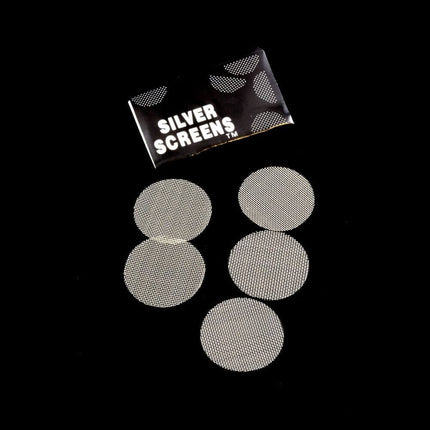 Pipe Screens Silver (5pic) 10ct