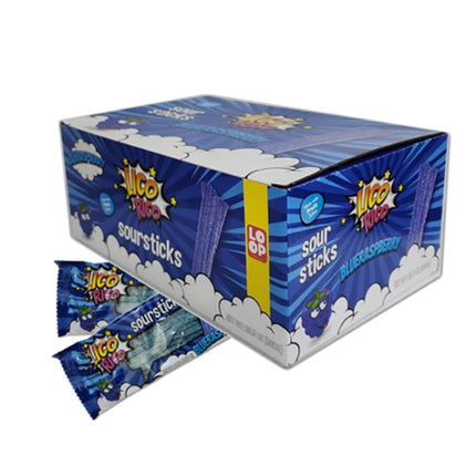 Lico Rico Blueraspberry Sour Stick (80g) 12pcs