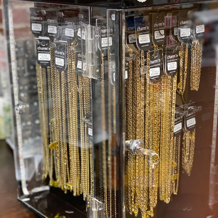 Charm'n 14k Gold Chain & Bracelets 120 ct