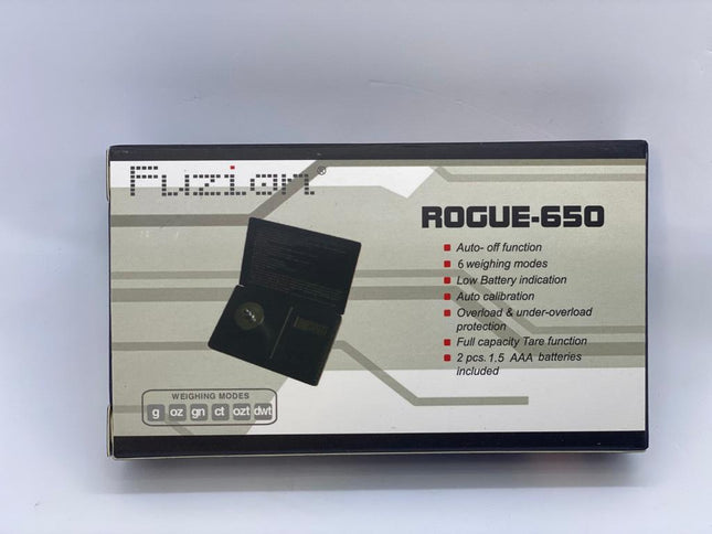 Fuzion Rogue 650 Portable Digital Scale – 6 Weighing Modes & Auto Calibration | Medium