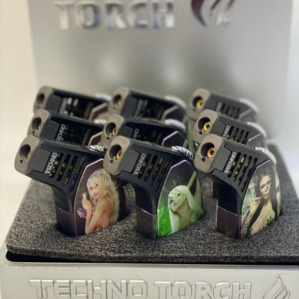 Techno Torch Lighter  Fancy HQ-1ct