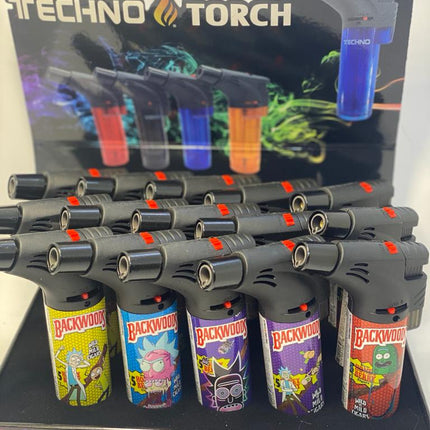 Techno 1 Torch BW Lighter 3 ct