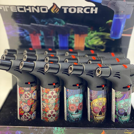 Techno 1 Torch BW Lighter 3 ct