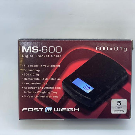 Scale Fast Weigh Mini MS-600 1ct. #1978
