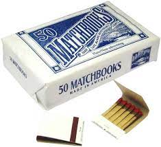 Match Books Small 50 pack-1 ct