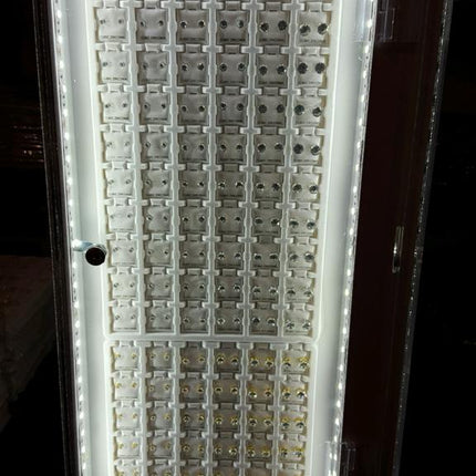 High Quality 4-Way LED Jewelry Display Case – Large 4-Sided, 432-Count | Premium LED Retail Display (Item #2529)