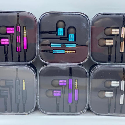 Earbud Metal Piston 1 ct. #2581