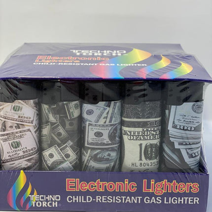 lighter techno Assorted design 1/50 ct- any design