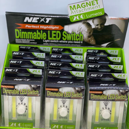 LED Dimmable Switch Light Next 1/3 per count ct. #467