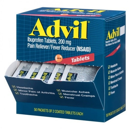 Advil Regular 50 Tablets #55