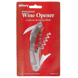 Allary Wine Opener & Cork Screw