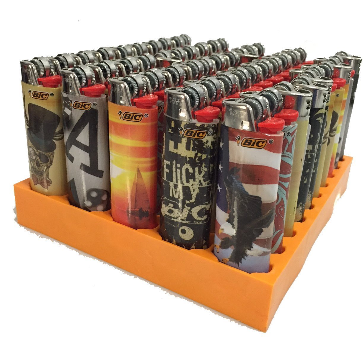 Bic Lighter Designs 1/50 ct