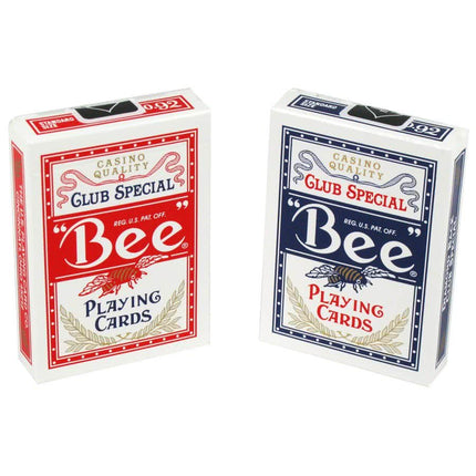 Bee Playing Cards – Casino Quality, Club Special | Assorted Colors, 12-Count Case (Item TY-PC, #282)