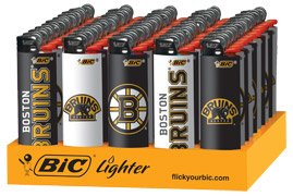 Bic Lighter Bruins 1/50 ct