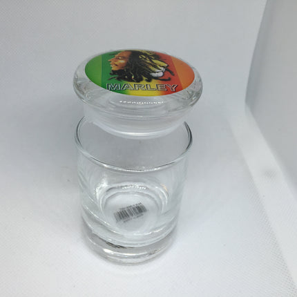 Bob Marley Glass Jar – Decorative Storage Jar with Lid (Item #5)